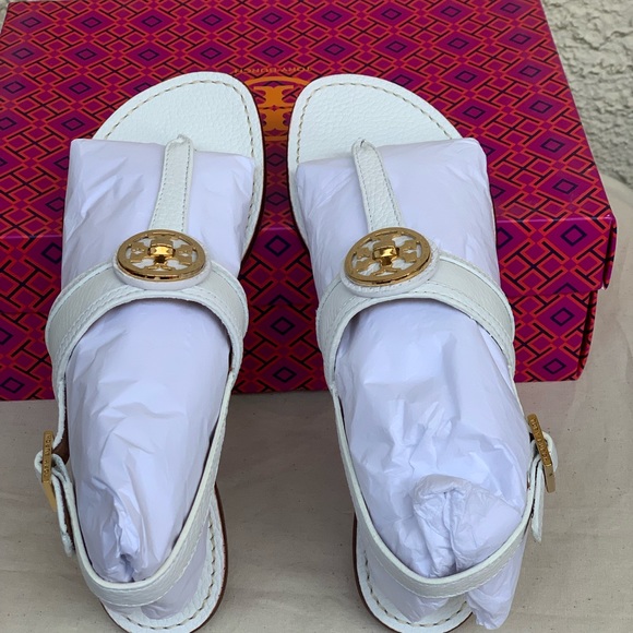 NIB TORY BURCH SEPMA FLAT SLINGBACK THONG SIZE 8 - Picture 6 of 7